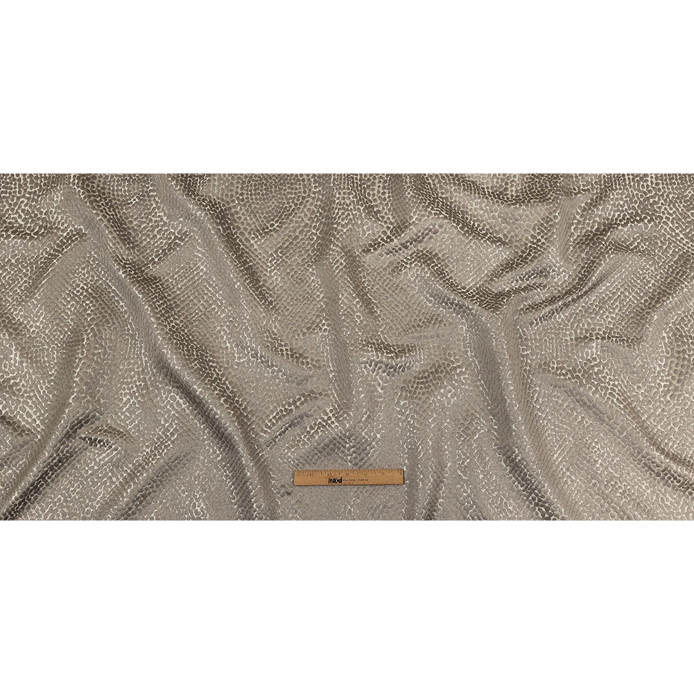 Drapery Jacquard - Slate Spotted Texture - British Imported