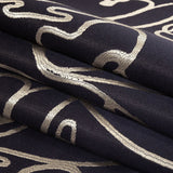 Drapery Jacquard - Sapphire Face to Face - British Imported