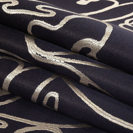 Drapery Jacquard - Sapphire Face to Face - British Imported