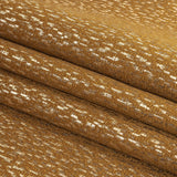 Metallic Drapery Jacquard - Bronze Digital Spots - British Imported
