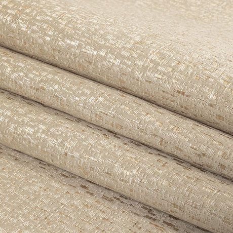 Metallic Drapery Jacquard - Oyster Digital Spots - British Imported