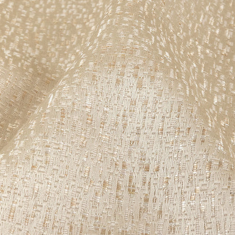 Metallic Drapery Jacquard - Oyster Digital Spots - British Imported