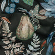 Polyester Knit Microvelvet - Midnight Floral - British Imported