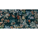 Polyester Knit Microvelvet - River Floral - British Imported