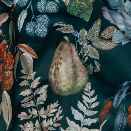 Polyester Knit Microvelvet - River Floral - British Imported