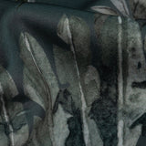 Polyester Microvelvet Print - Slate Tropical Birds and Butterflies - British Imported
