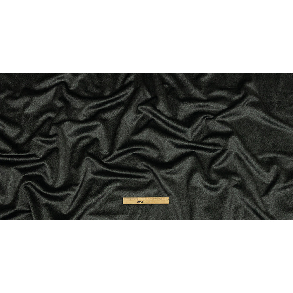 Polyester Microvelvet - Ebony Abstract - British Imported