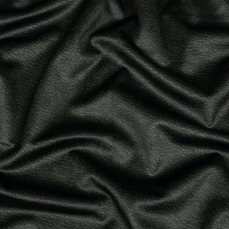 Polyester Microvelvet - Ebony Abstract - British Imported