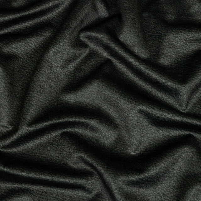 Polyester Microvelvet - Ebony Abstract - British Imported