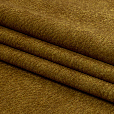 Polyester Microvelvet - Gold Abstract - British Imported
