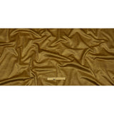 Polyester Microvelvet - Gold Abstract - British Imported