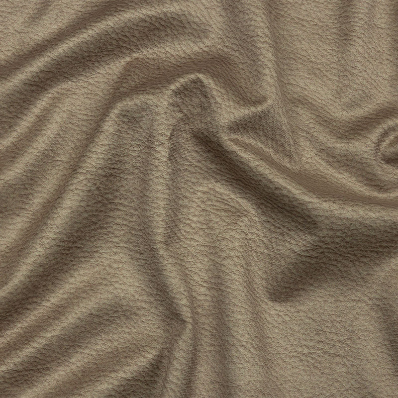 Polyester Microvelvet - Oat Abstract - British Imported
