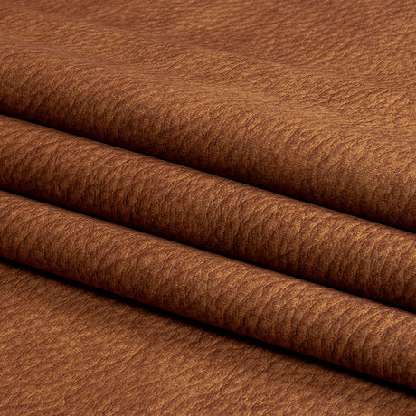 Polyester Microvelvet - Rust Abstract - British Imported