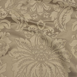 Drapery Jacquard - Champagne Leafy Damask - British Imported
