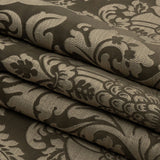 Drapery Jacquard - Fawn Leafy Damask - British Imported