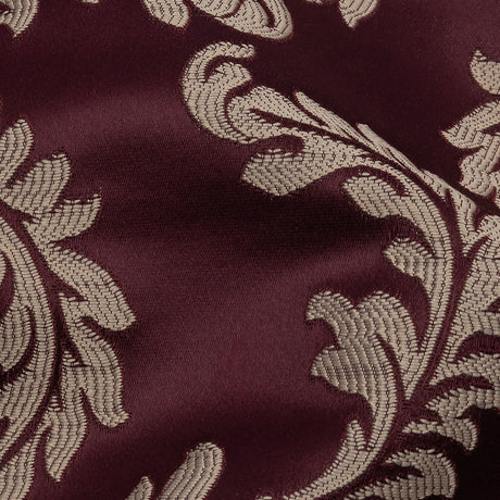 Drapery Jacquard - Berry Elegant Ferns - British Imported