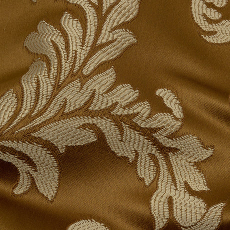 Drapery Jacquard - Bronze Elegant Ferns - British Imported