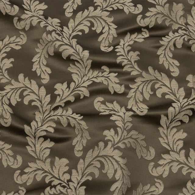 Drapery Jacquard - Fawn Elegant Ferns - British Imported