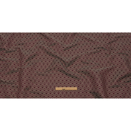 Drapery Jacquard - Berry Simple Ogees - British Imported