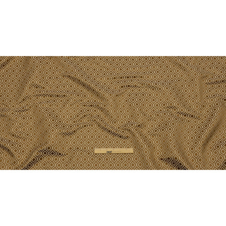 Drapery Jacquard - Bronze Simple Ogees - British Imported