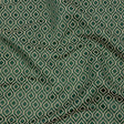 Drapery Jacquard - Emerald Simple Ogees - British Imported