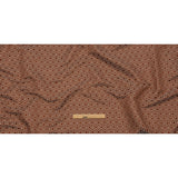 Drapery Jacquard - Rust Simple Ogees - British Imported