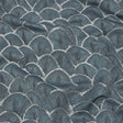 Drapery Jacquard - Danube Fan Scales - British Imported