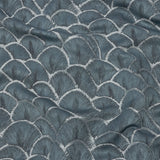 Drapery Jacquard - Danube Fan Scales - British Imported