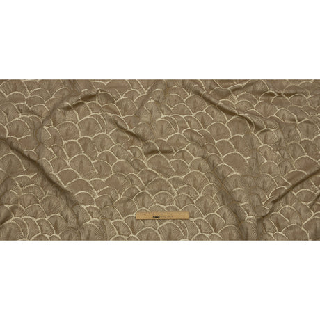 Drapery Jacquard - Fawn Fan Scales - British Imported