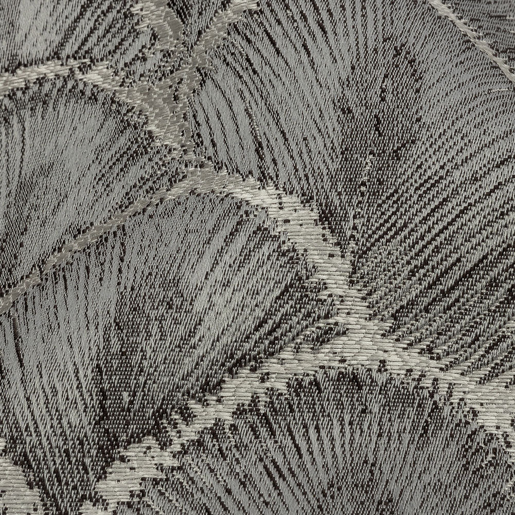 Drapery Jacquard - Grey Fan Scales - British Imported