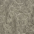 Drapery Jacquard - Pewter Fan Scales - British Imported