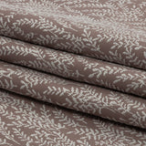Drapery Jacquard - Mauve Little Leaves - British Imported