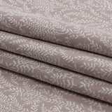 Drapery Jacquard - Orchid Little Leaves - British Imported