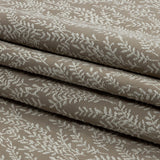 Drapery Jacquard - Putty Little Leaves - British Imported