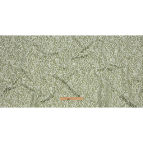 Drapery Jacquard - Sage Little Leaves - British Imported
