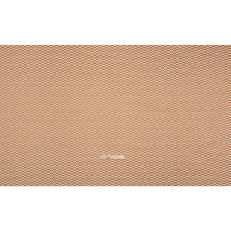 Textured Polyester and Cotton Woven - Tangerine Rectangle Checks - British Imported