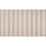 Cotton and Recycled Polyester Woven - Blush Tactile Stripes - British Imported
