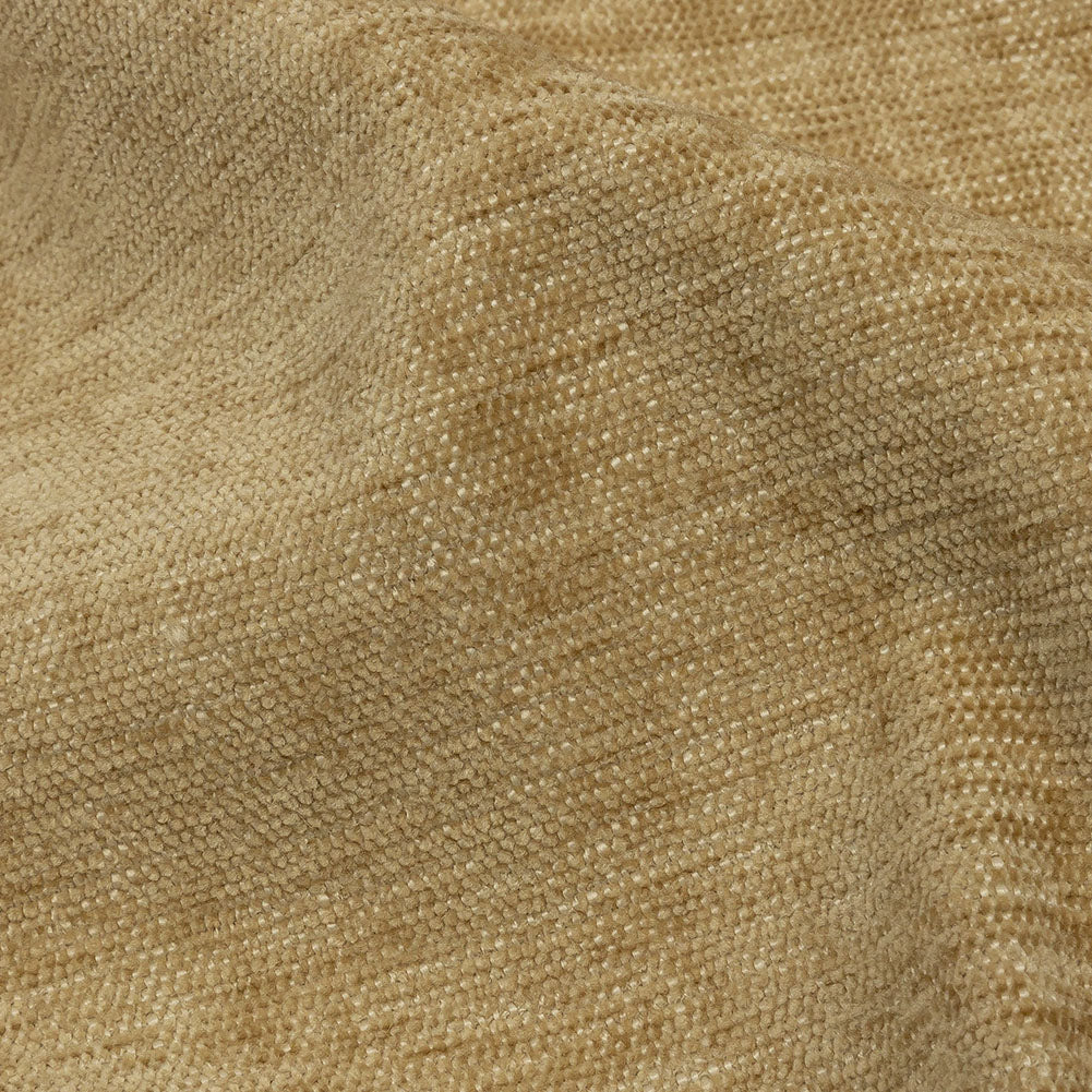 Polyester Upholstery Chenille - Caramel - British Imported