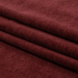 Polyester Upholstery Chenille - Cranberry - British Imported