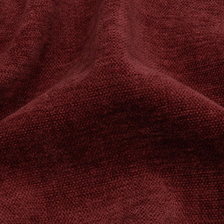 Polyester Upholstery Chenille - Cranberry - British Imported