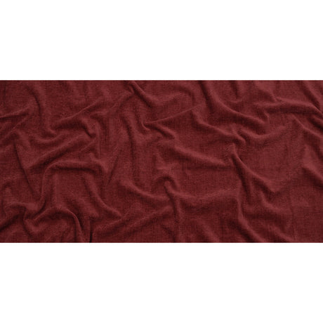 Polyester Upholstery Chenille - Cranberry - British Imported