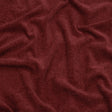 Polyester Upholstery Chenille - Cranberry - British Imported