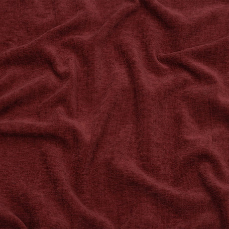 Polyester Upholstery Chenille - Cranberry - British Imported