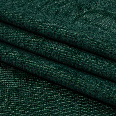 Polyester Upholstery Chenille - Emerald - British Imported