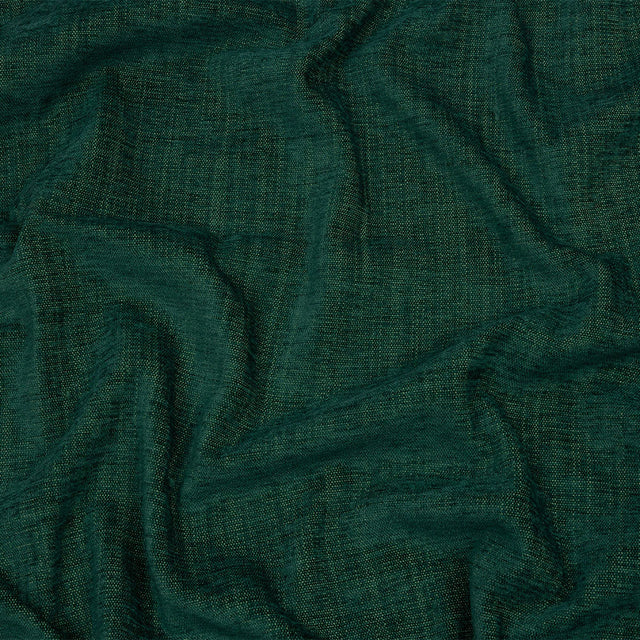 Polyester Upholstery Chenille - Emerald - British Imported