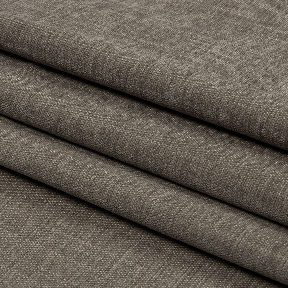 Polyester Upholstery Chenille - Fog - British Imported