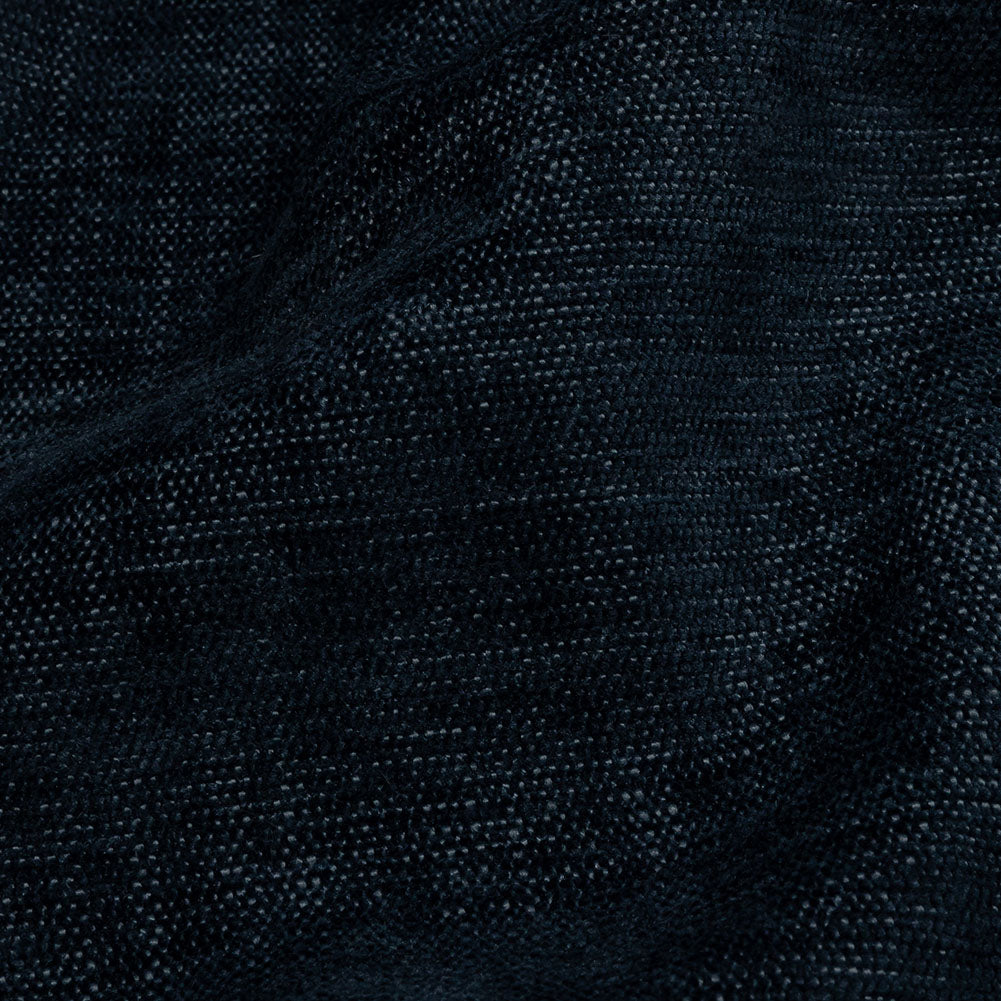 Polyester Upholstery Chenille - Ink - British Imported