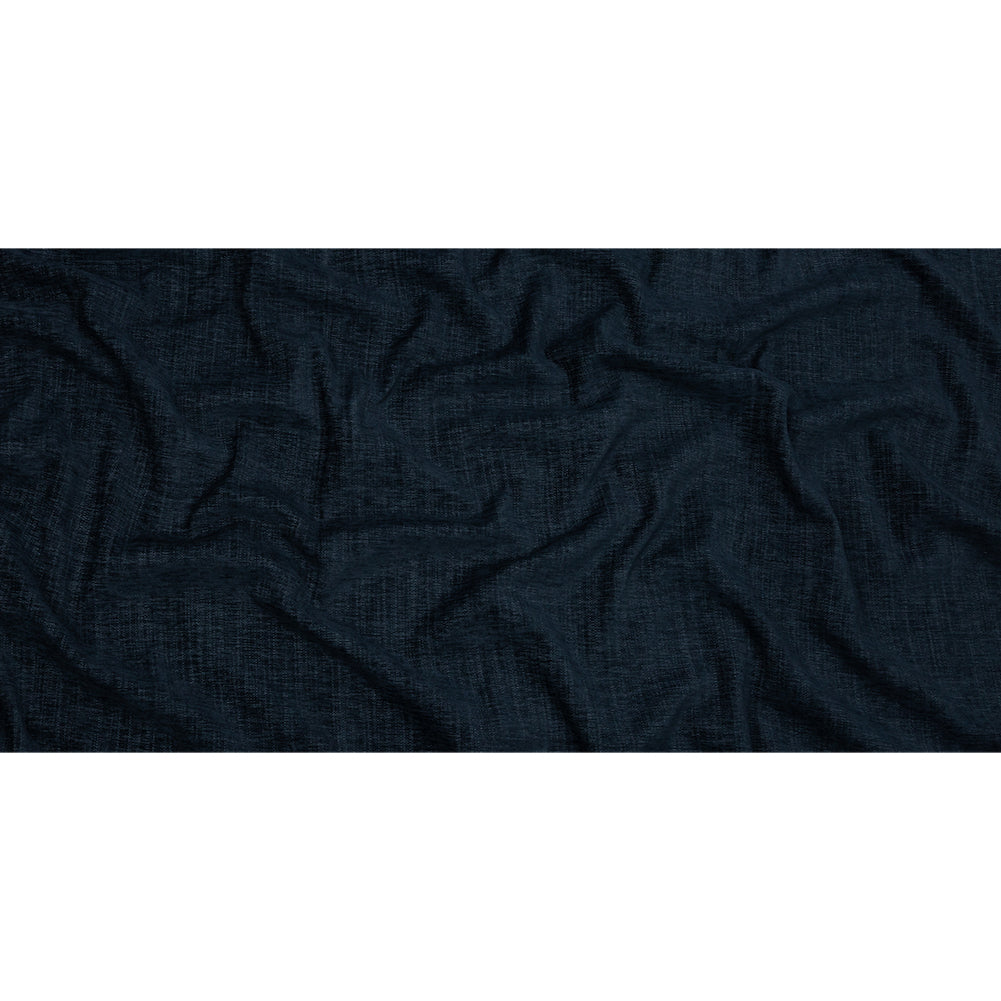 Polyester Upholstery Chenille - Ink - British Imported