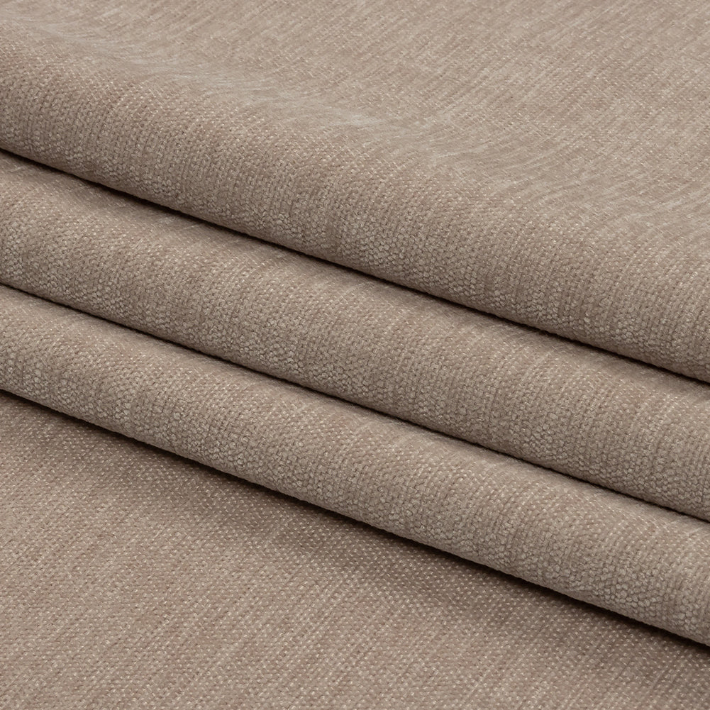 Polyester Upholstery Chenille - Mauve - British Imported