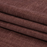 Polyester Upholstery Chenille - Mulberry - British Imported